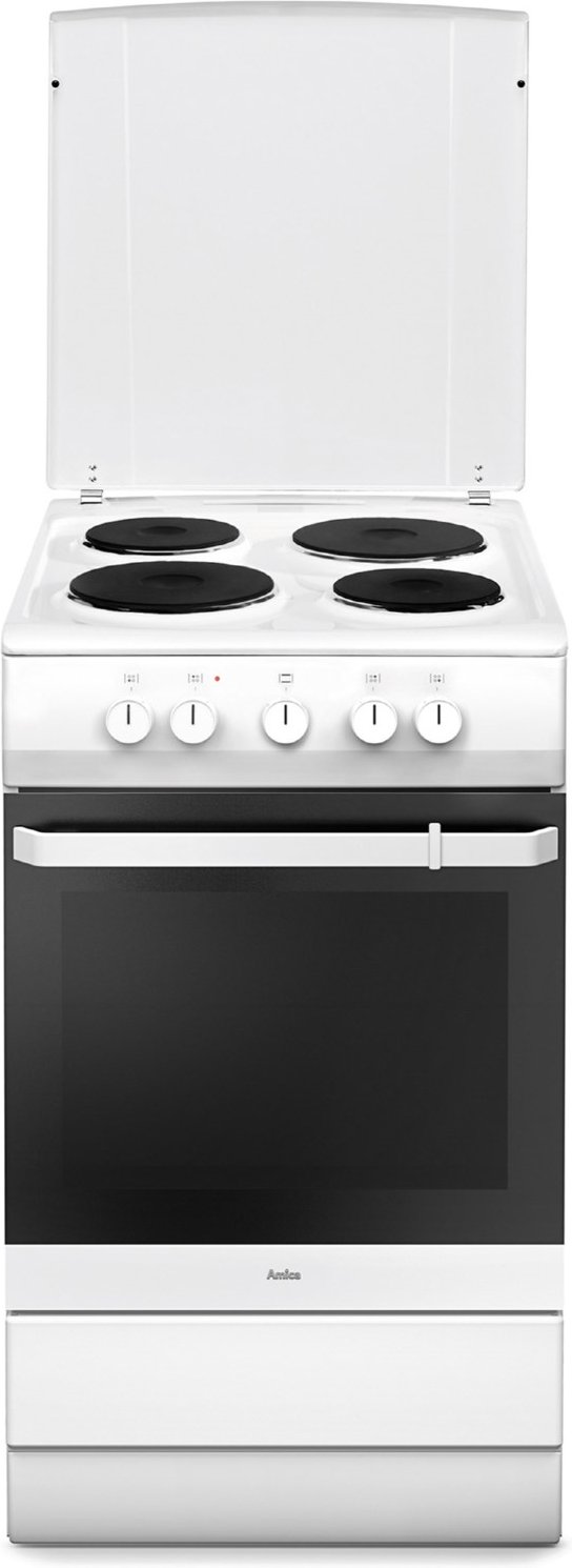 SHE 11546 W Elektroherd mit Kochfeld weiß