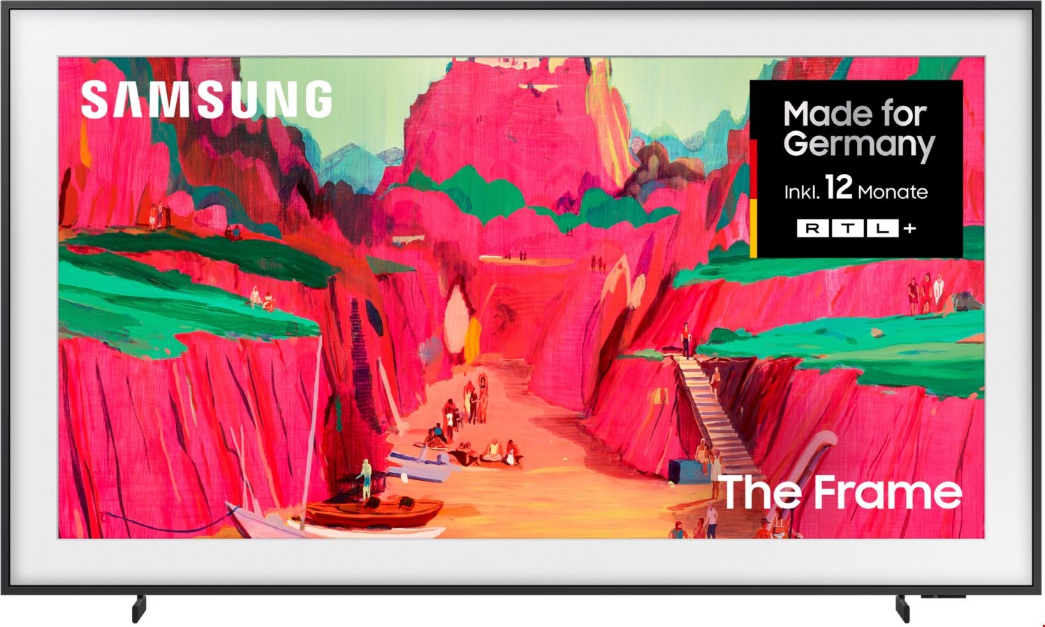 GQ85LS03FWU The Frame Pro (2025) 214 cm (85") Neo QLED Vision AI Smart TV schwarz