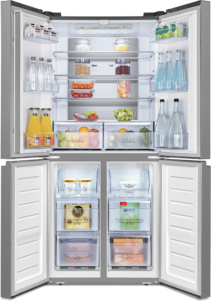 RQ563N4SI2 Kühl-/Gefrierkombination inox-look