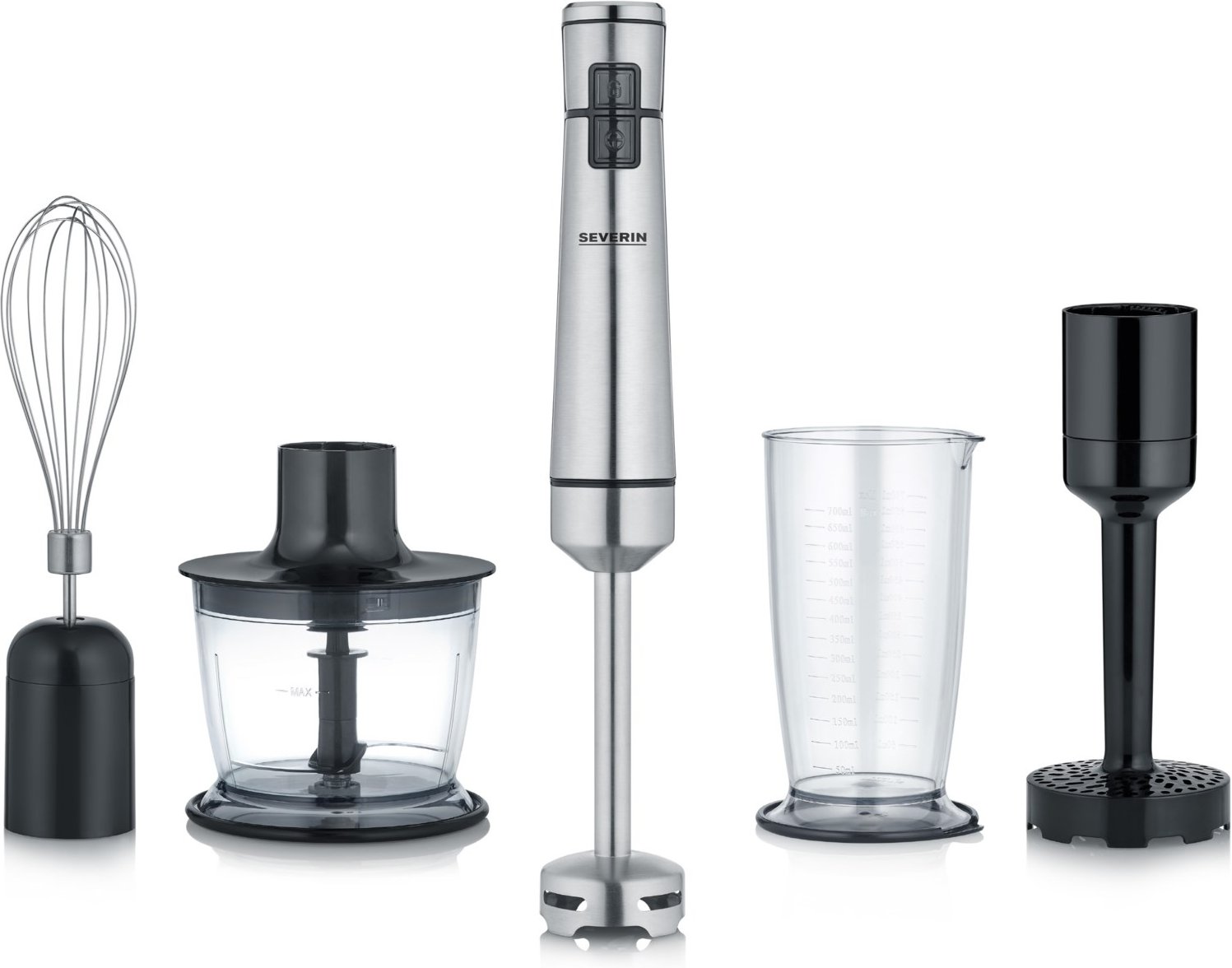SM 3775 Stabmixer edelstahl/schwarz