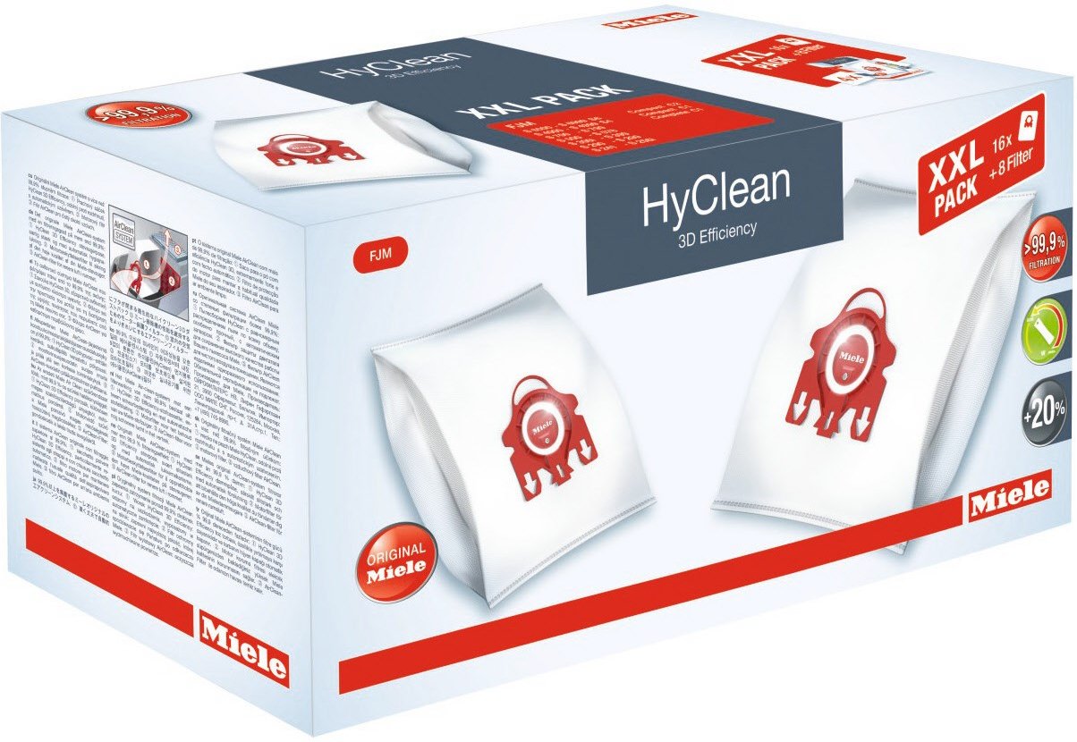 XXL-Pack FJM HyClean 3D Efficiency Staubsaugerbeutel