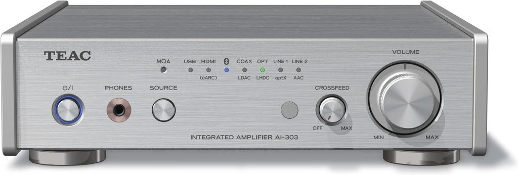 AI-303 Vollverstärker mit DAC silber