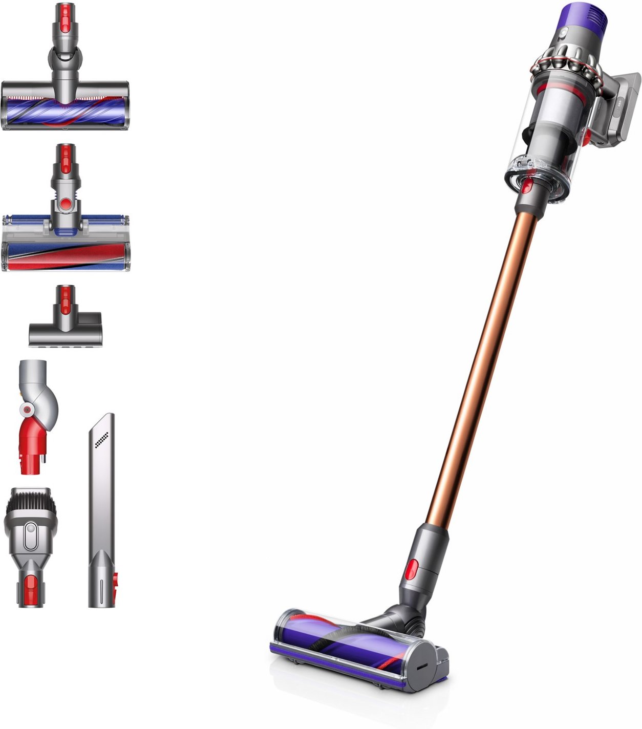 V10 Absolute Stielstaubsauger nickel/kupfer