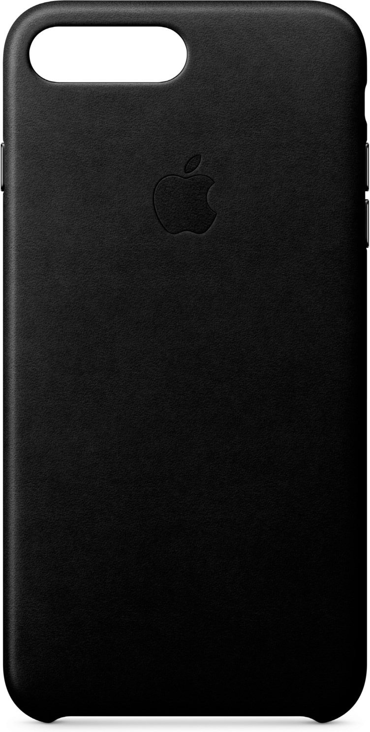 Leder Case für iPhone 8 Plus/7 Plus schwarz