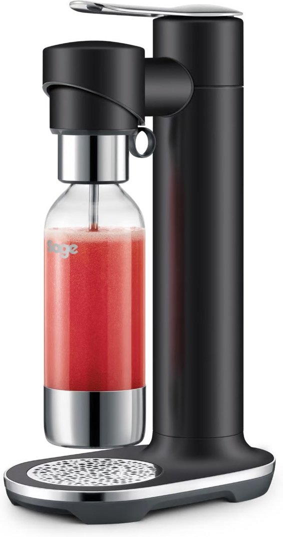 the InFizz Fusion Trinkwasser-Sprudler black truffle