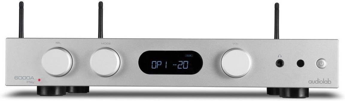 6000A Play Vollverstärker aluminum silber