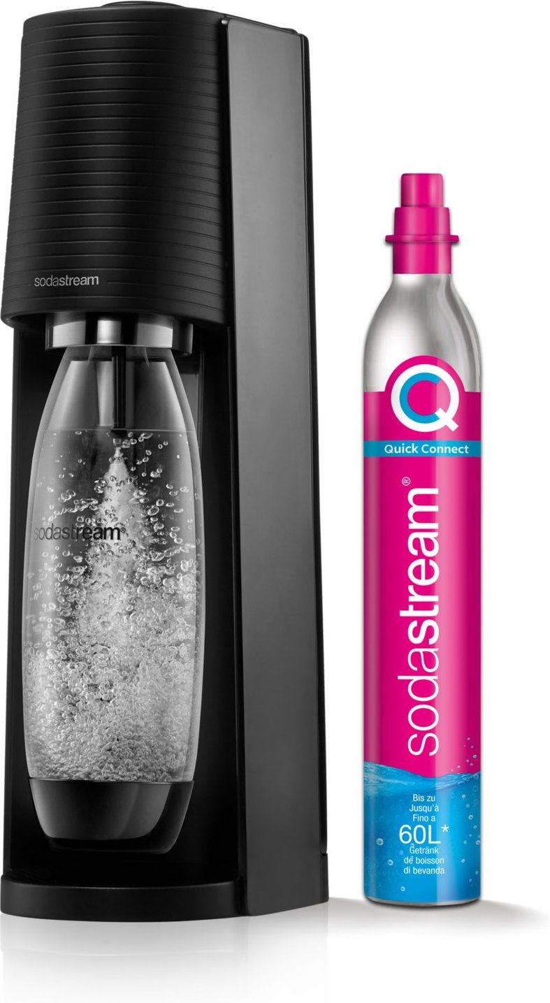 Terra Trinkwasser-Sprudler schwarz