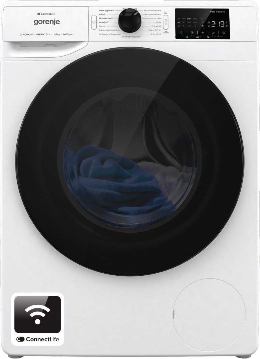 Thumbnail - WPNEI94DA1TS Stand-Waschmaschine-Frontlader weiss, 9 kg, 1400 U/min, 76 dBA