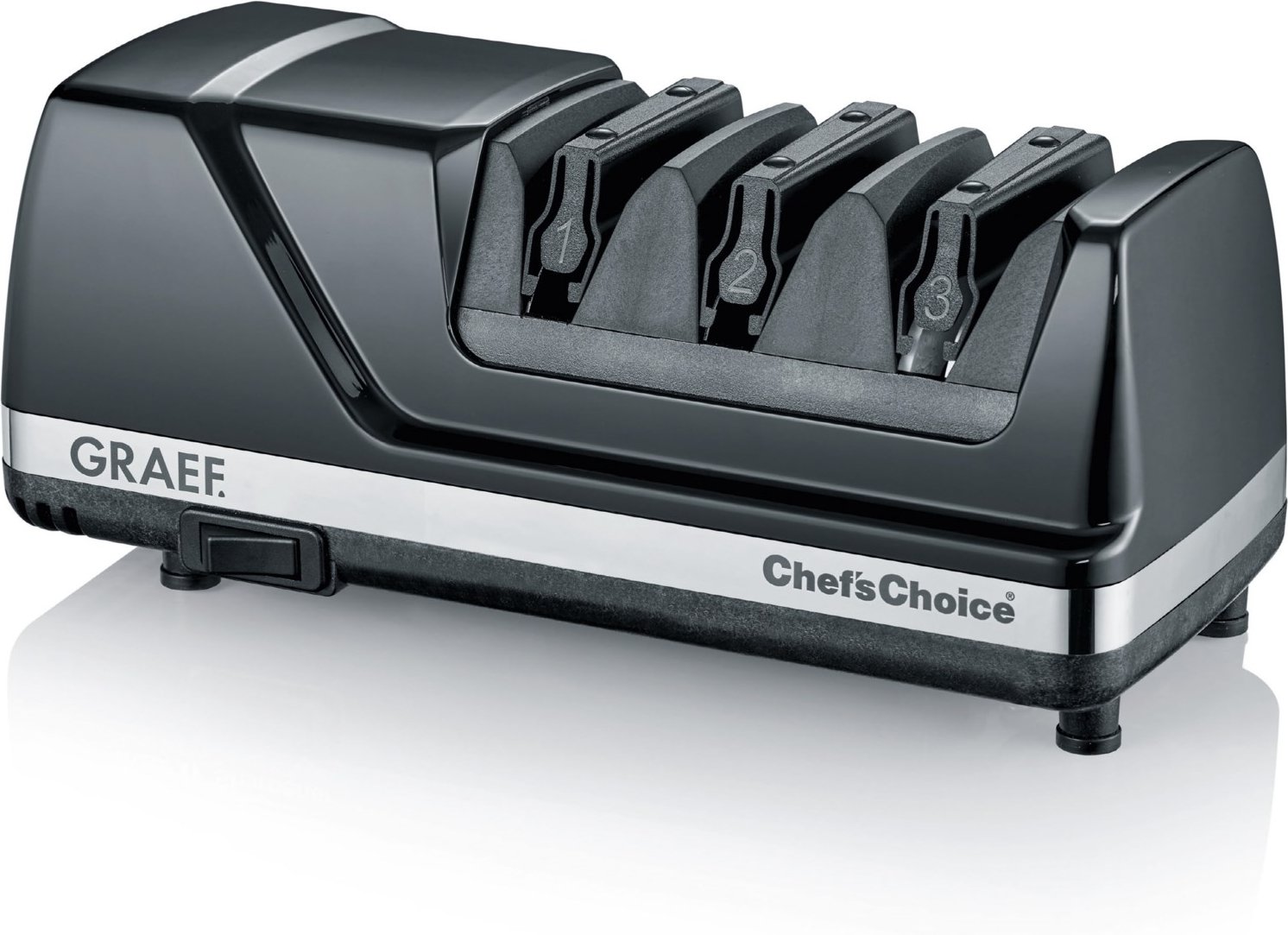 CX 125 SlicedKitchen Messerschärfer schwarz