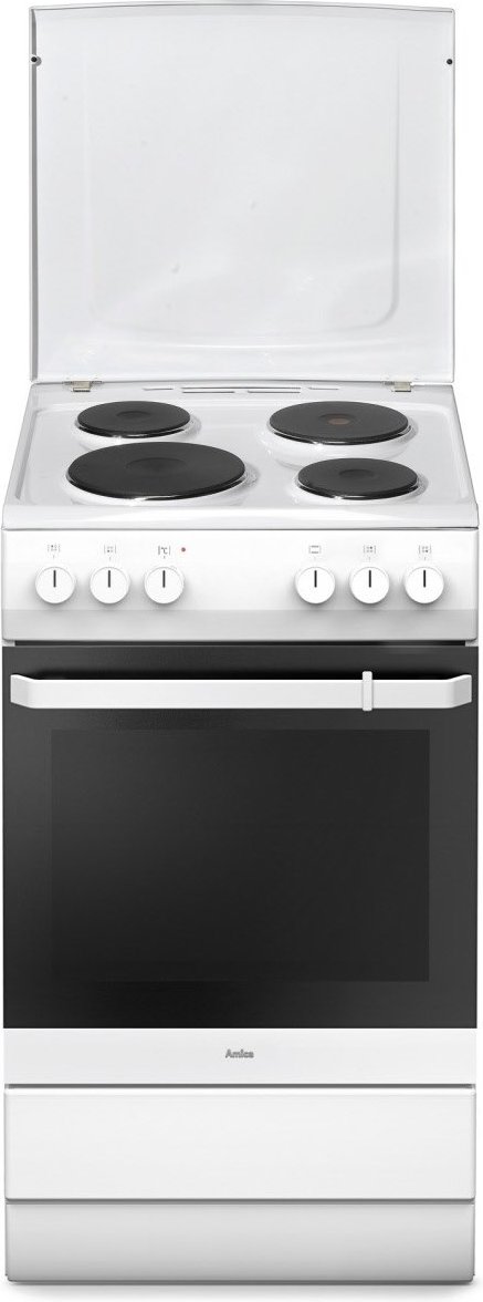 SHE 11640 W Elektroherd mit Kochfeld weiß