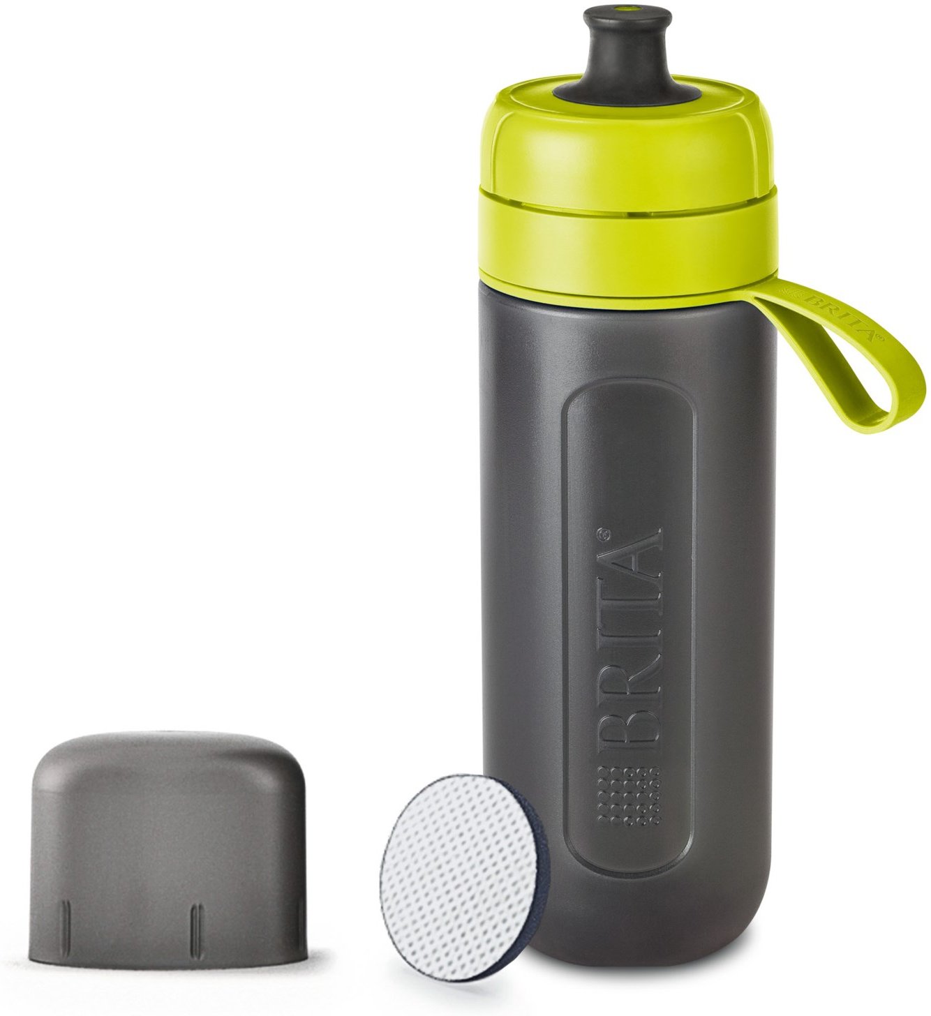 Wasserfilter-Flasche Active limone Trinkflasche mit Wasserfilter