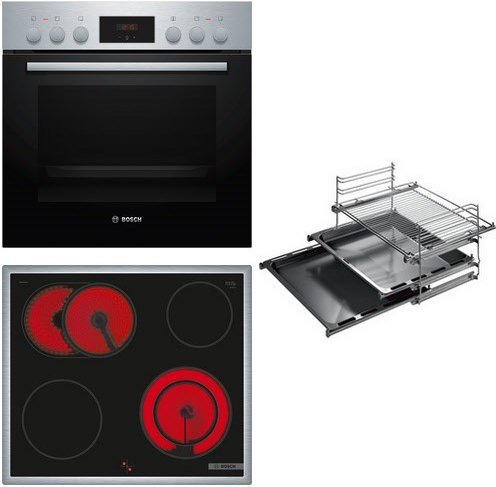 HND211US65 Herdset HEF113BS1+NKN64RGA2E+HEZ438301 edelstahl