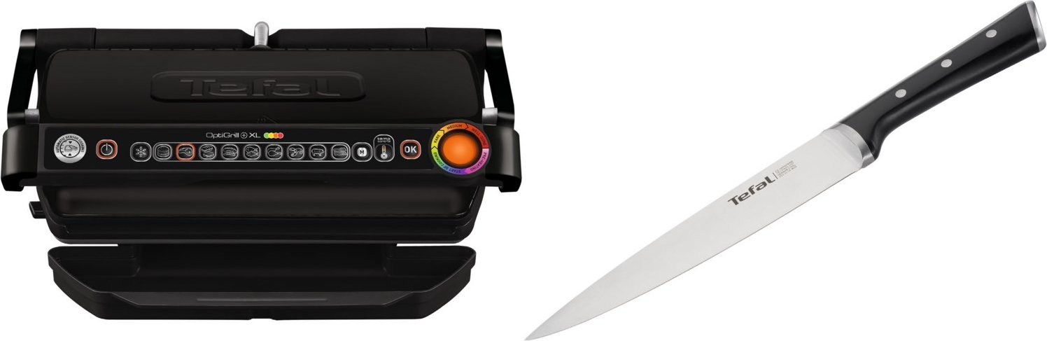 SET GC7228 Optigrill+ XL + K23207 Kontaktgrill schwarz