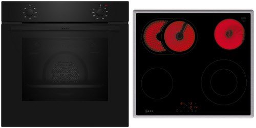 BX16B Herdset bestehend aus B1DCA0AK0 + T16SBN1L0 schwarz