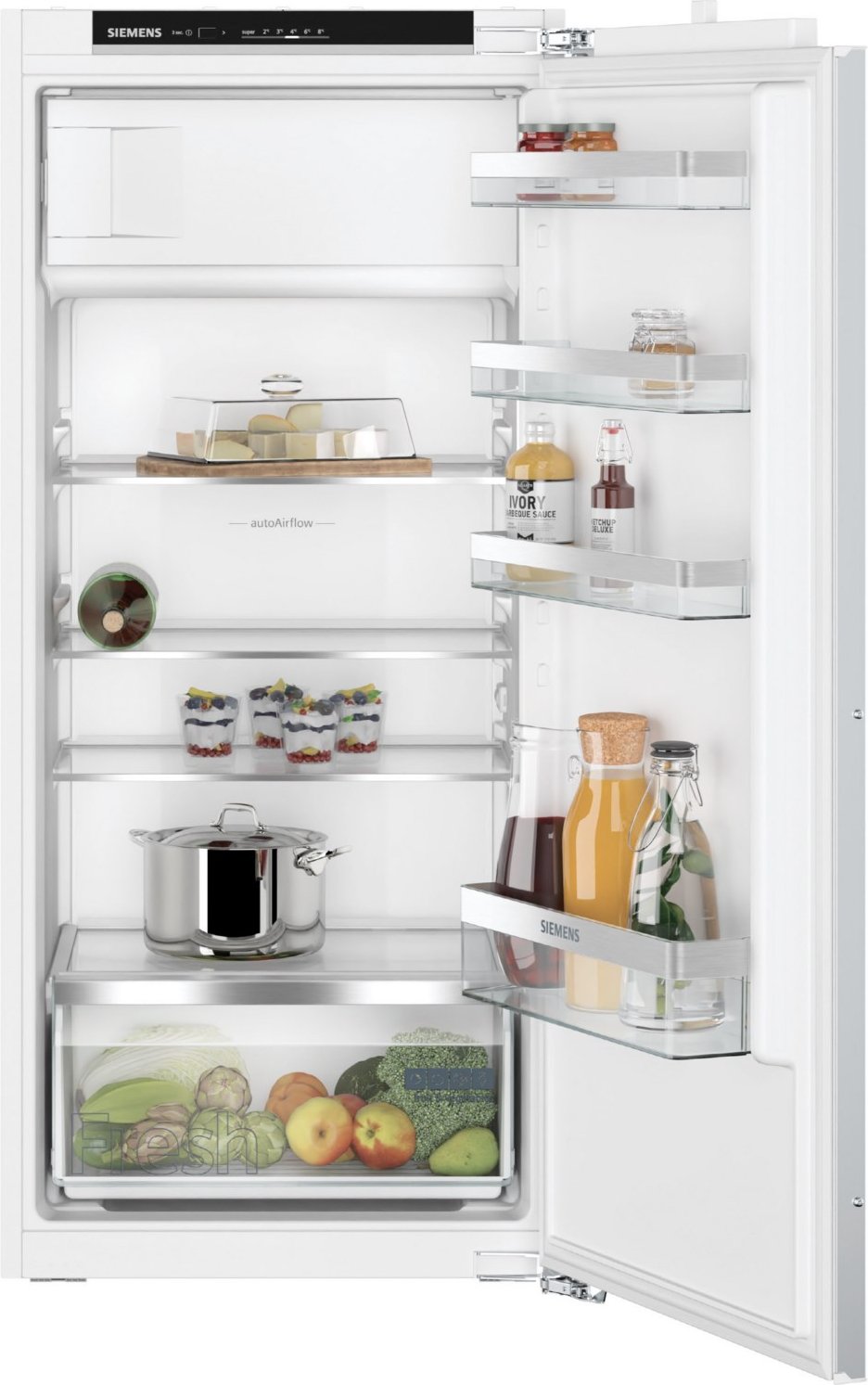 KI42L2FE0 Einbau-Kühlschrank mit Gefrierfach weiß