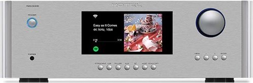 RAS-5000 Vollverstärker & Netzwerk-Player silber
