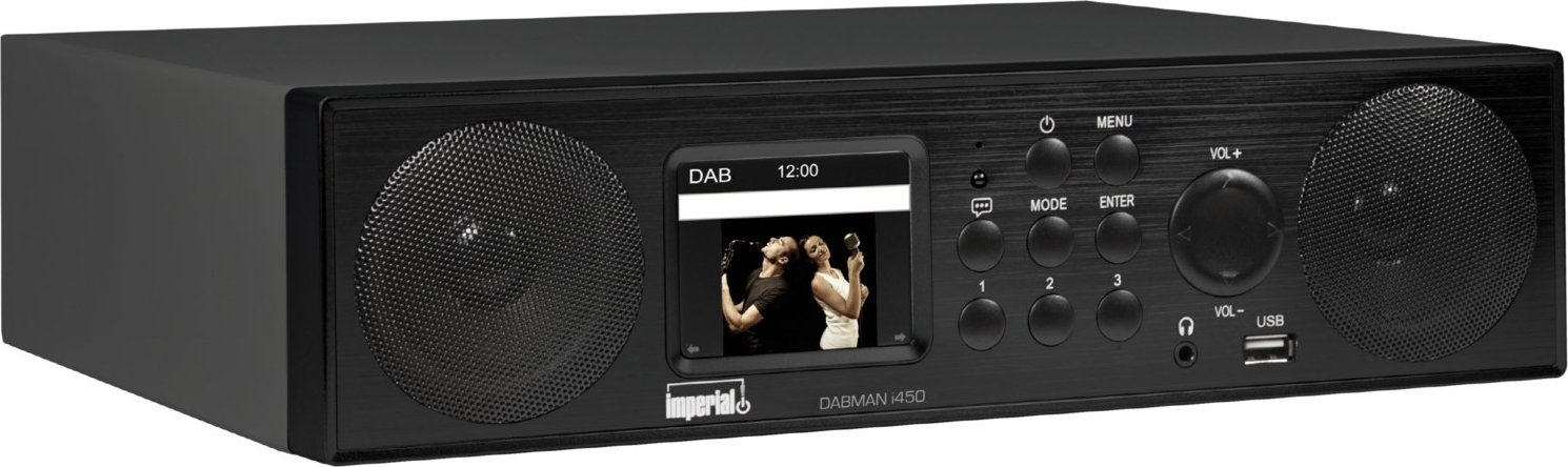 Dabman i450 Internetradio schwarz