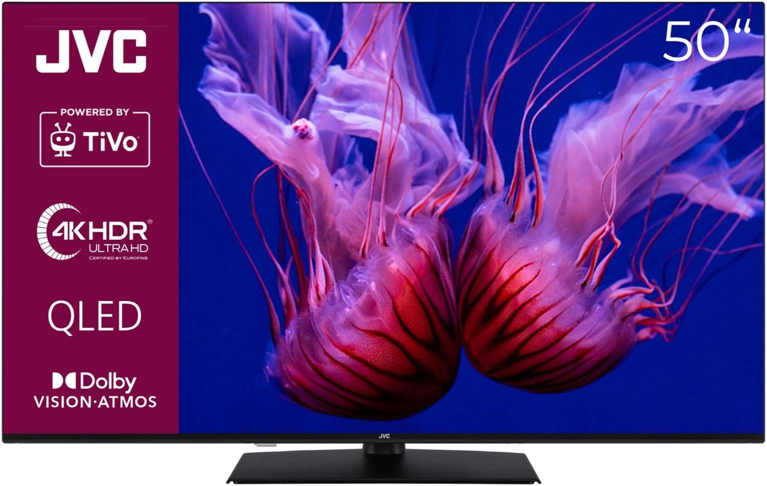 LT-50VUQ3455 108 cm (43") QLED-TV schwarz