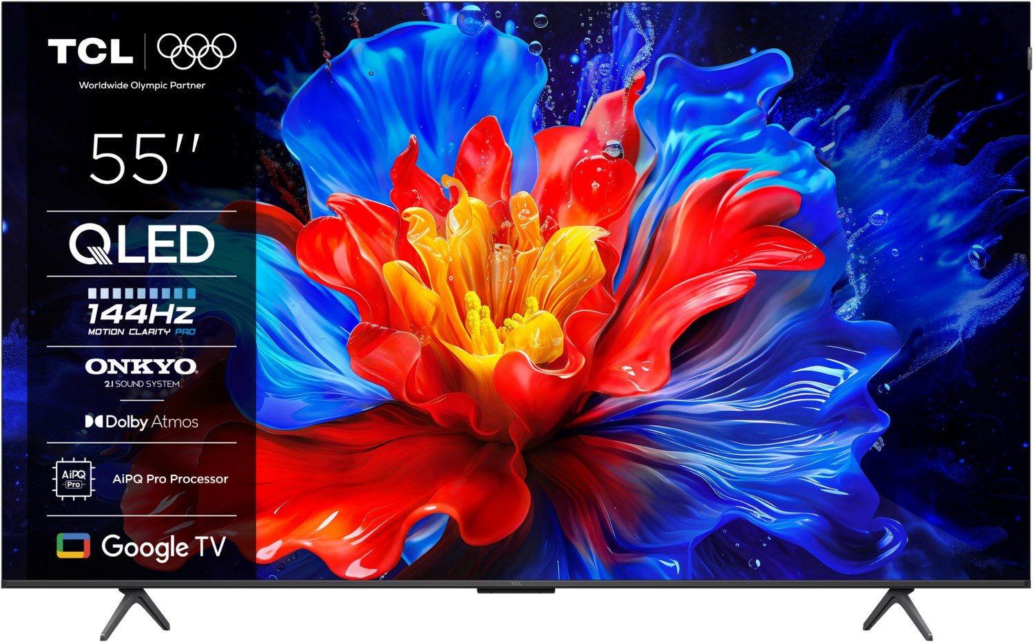 55P89K 139 cm (55") QLED-TV brushed metal