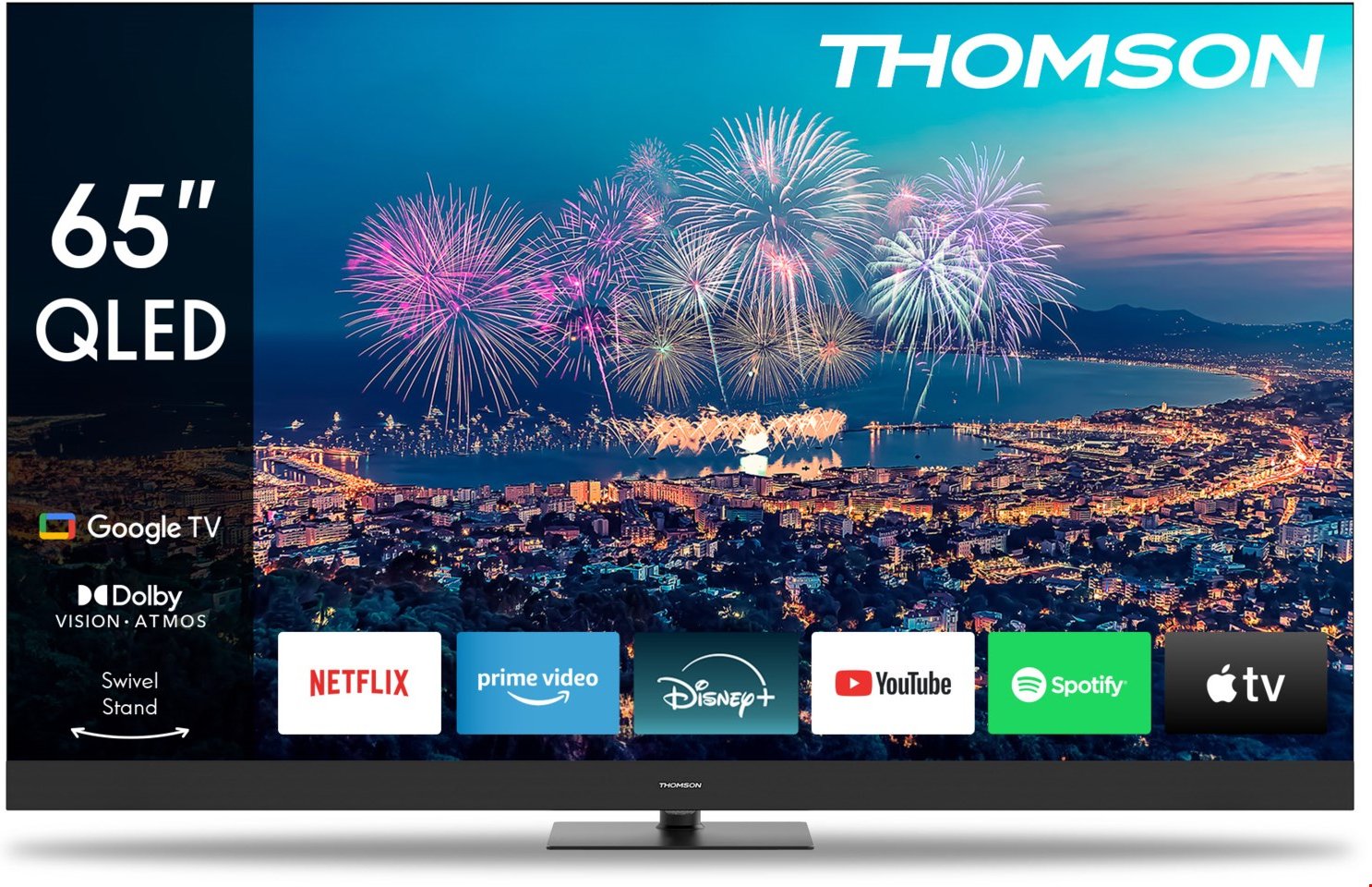 65QG6C14 164 cm (65") QLED-TV schwarz