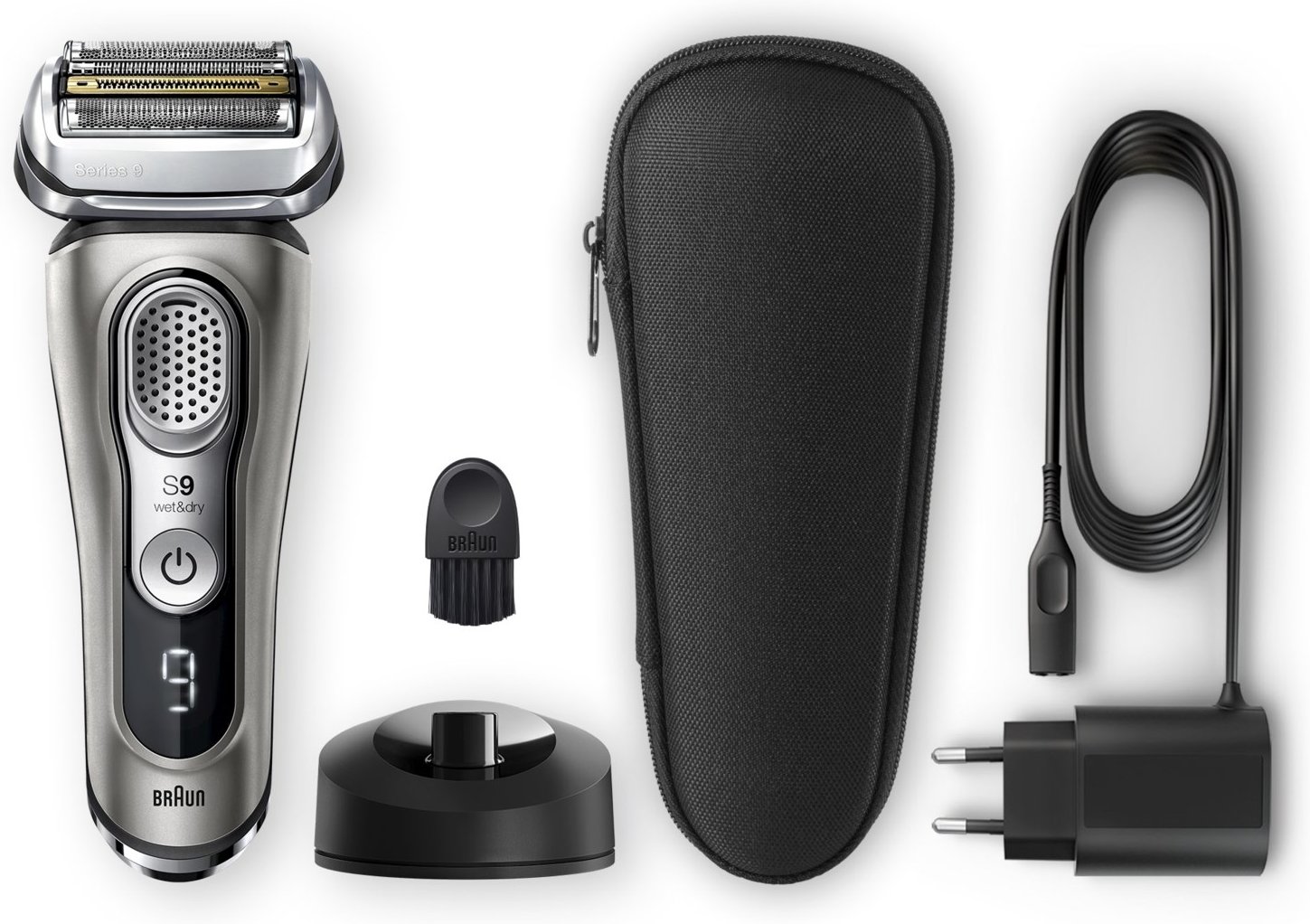 9325 solo Series 9 wet&dry Rasierer noble metal