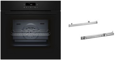 BLE110EAP Einbaubackofen bestehend aus B2CCJ7AK3 + Z11TI15X0 schwarz