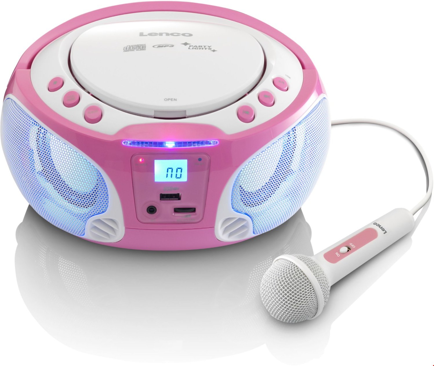 SCD-650 CD/Radio-System pink