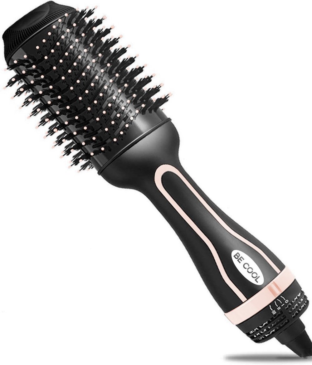 One Step 4-in-1 Warmluft-Stylingbürste schwarz/rosegold