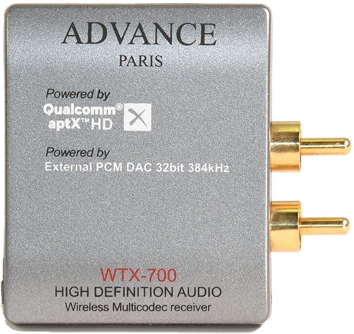 WTX-700 aptx HD Bluetooth-Empfänger schwarz