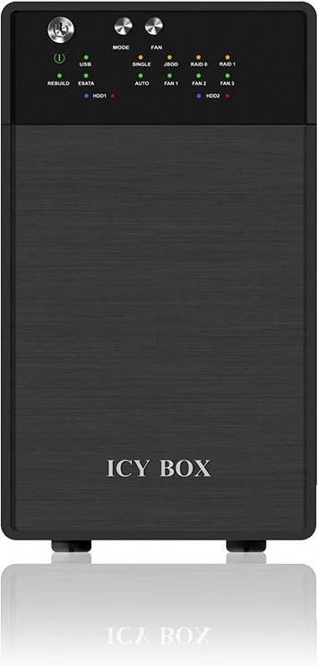 IB-RD3620SU3 3,5" USB 3.0 Festplattengehäuse schwarz