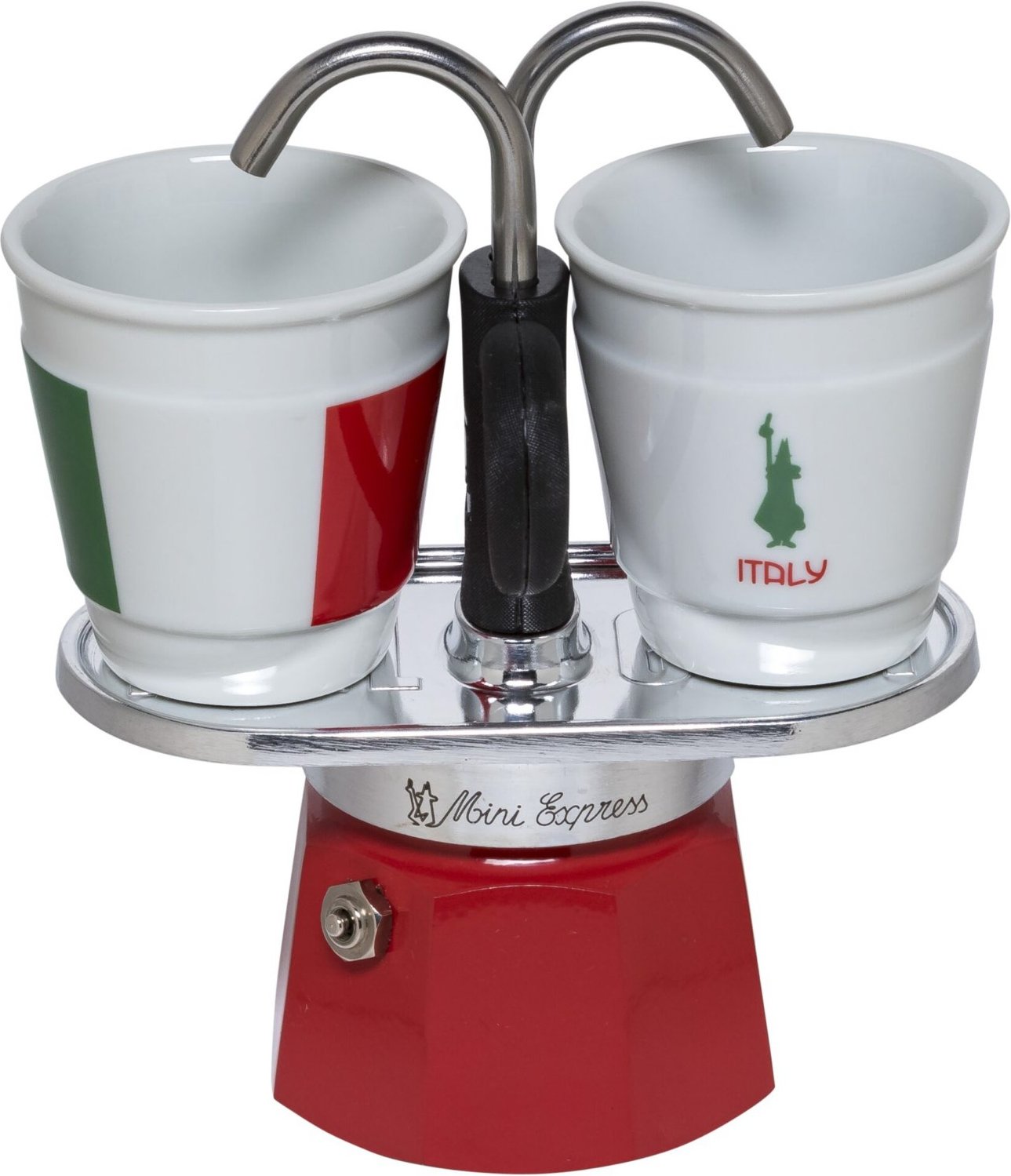 Set Mini Italia 2 Tassen Espressokocher