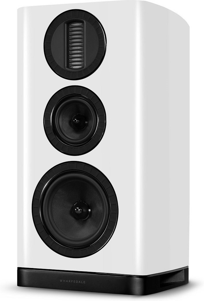 AURA 2 /Paar Klein-/Regallautsprecher hochglanz-weiss