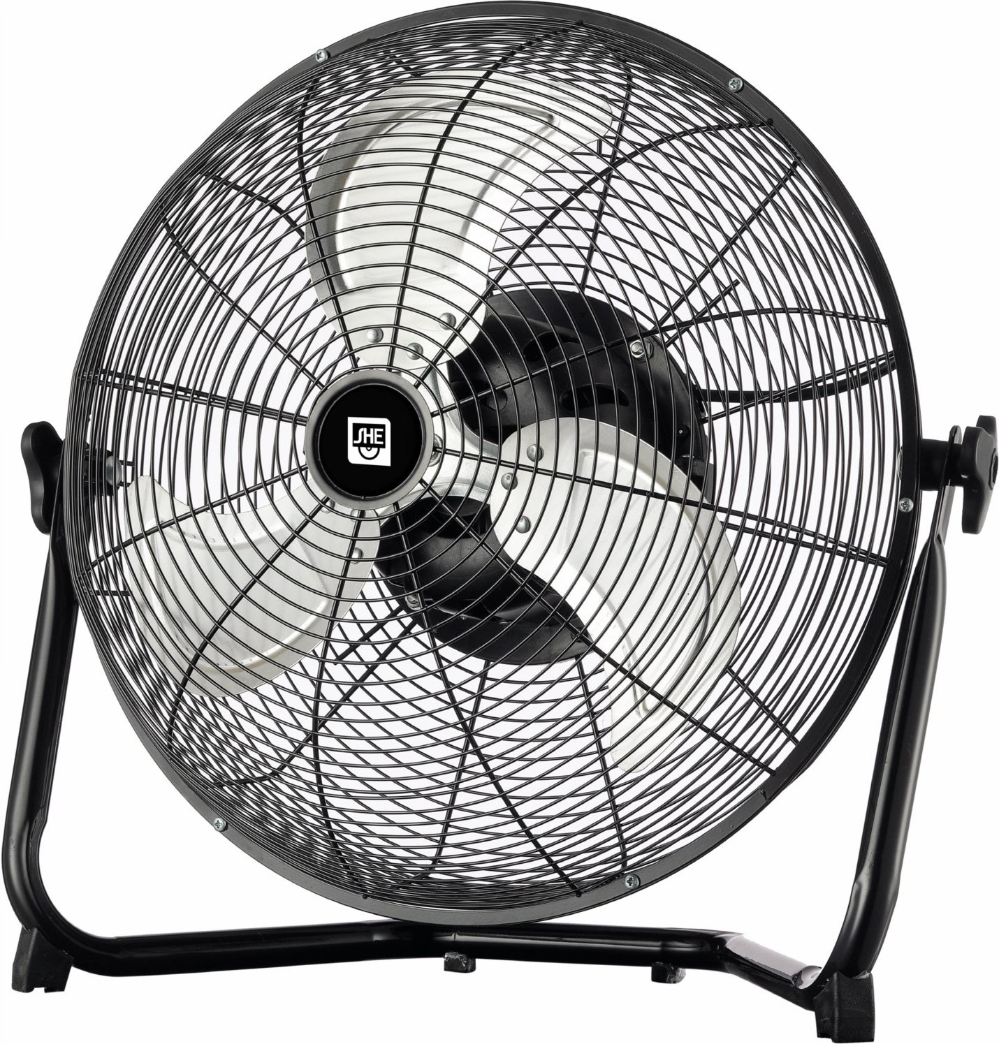 SHE45WM2002osz Bodenventilator schwarz