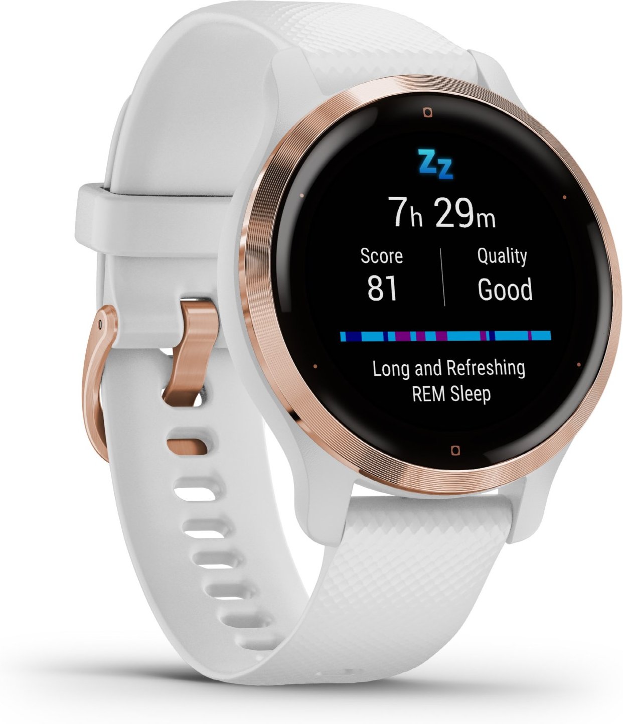 Venu 2S Smartwatch weiß/rosegold