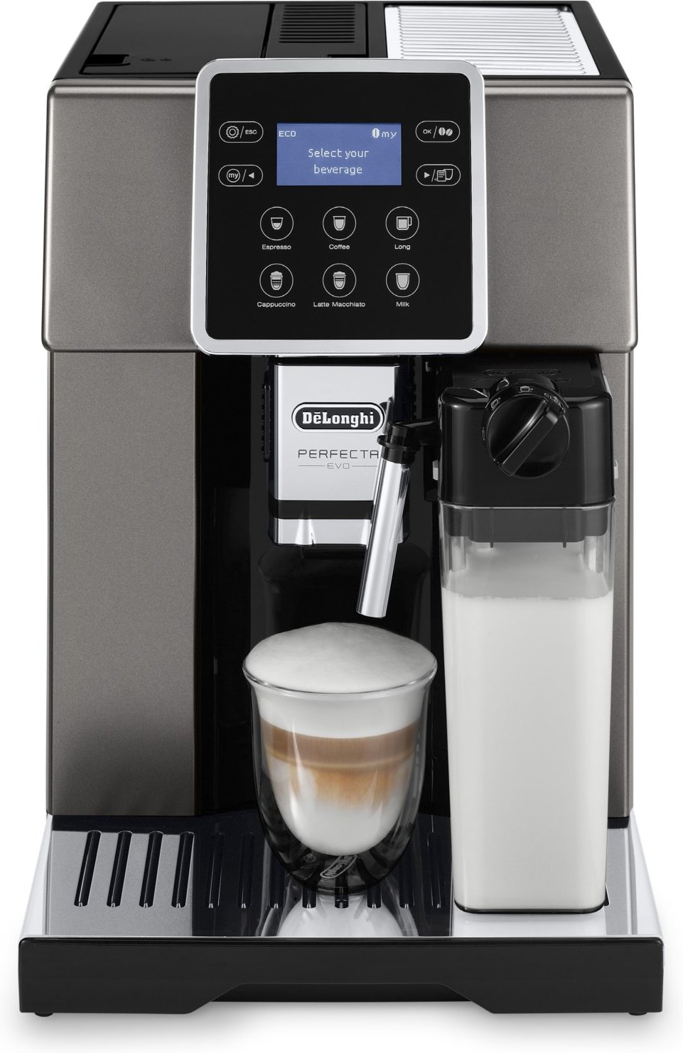 ESAM 420.80.TB Perfecta Evo Kaffee-Vollautomat titan