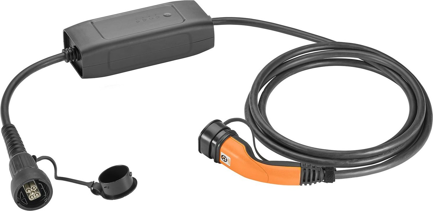 Ladestation CEE 32 A (22kW) und Schuko auf Typ 2