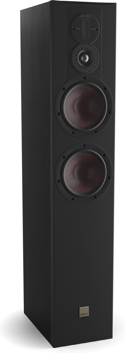 Opticon 6 MKII /Stück Stand-Lautsprecher schwarz seidenmatt/schwarz