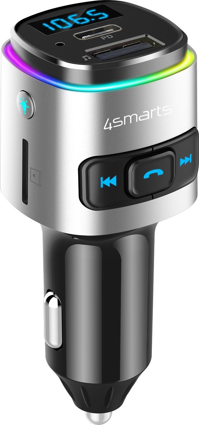 Media&Assist 2 FM Transmitter mit Ladefunktion + Bluetooth