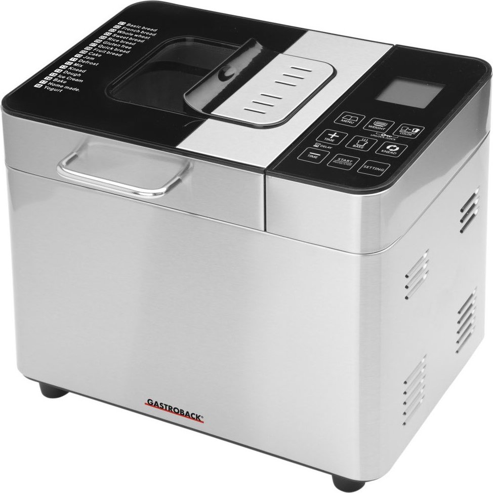 Design Brotbackautomat Advanced Brotbackautomat edelstahl/schwarz