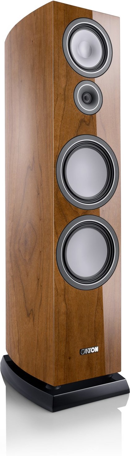 Vento 100 /Stück Stand-Lautsprecher hochglanz nussbaum