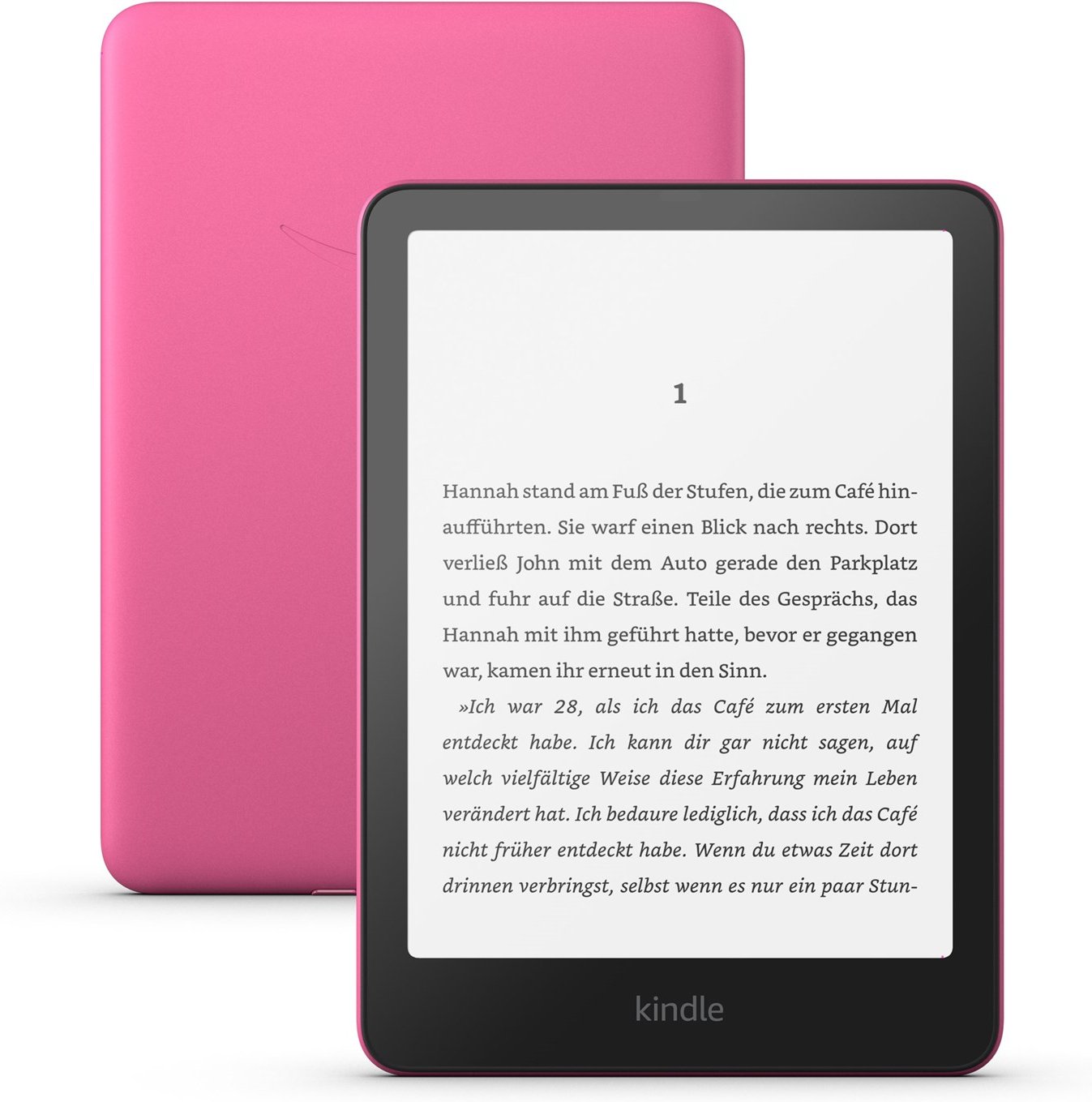 Thumbnail - Kindle Paperwhite (16GB) E-Book Reader mit Spezialangeboten rosa