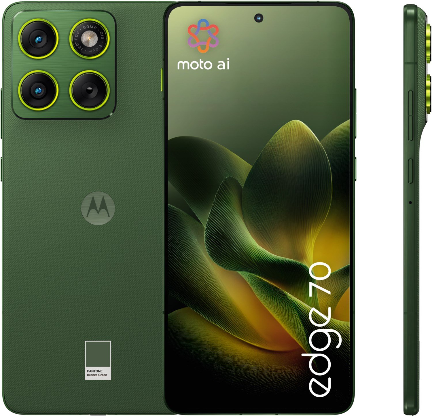 Thumbnail - edge 70 Smartphone PANTONE bronze green