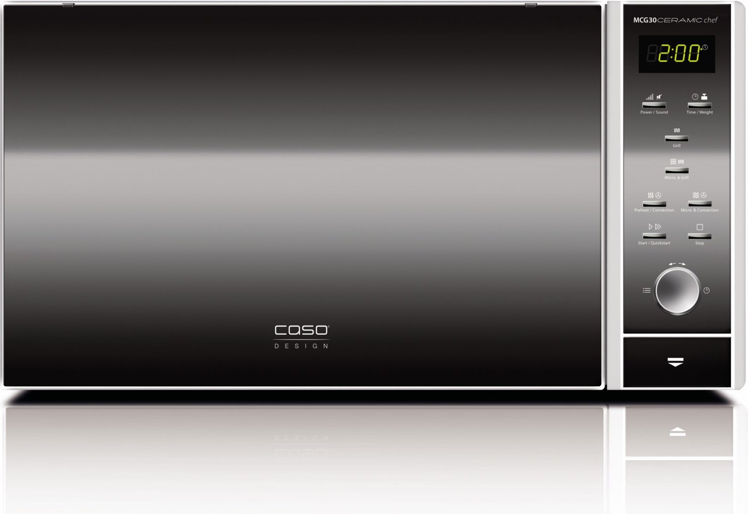 MCG 30 Ceramic chef 3 in 1 Kombi-Mikrowelle schwarz