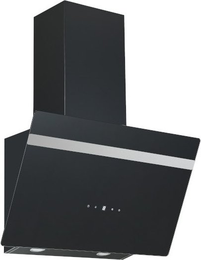 S20-60 ABTH Kopffrei-Dunstabzugshaube schwarz