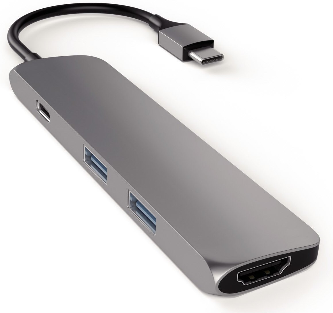 Type-C > HDMI + USB Slim Adapter space gray