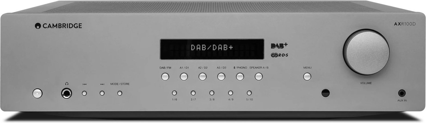 AXR100D Receiver silber