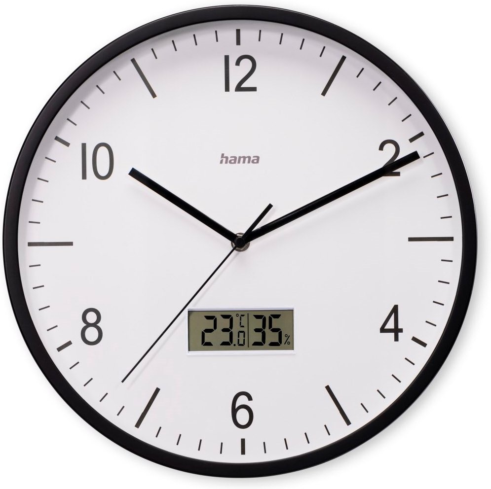 Thumbnail - Lanzarote Funkwanduhr mit Thermo-/Hygrometer