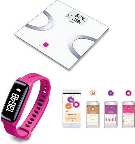 BF 710/AS 81 BodyShape System 3in1 Diagnosewaage pink
