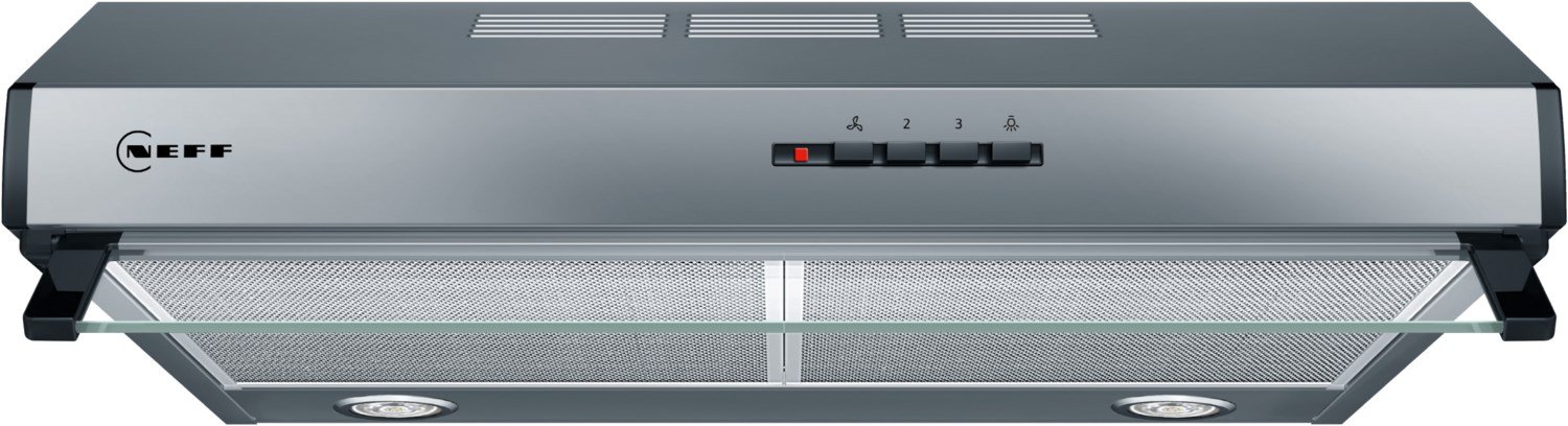 DEB 1612 N Unterbau-Dunstabzugshaube edelstahl