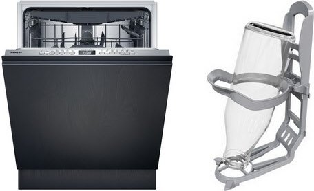 SX63EVEUCE Vollintegrierbarer 60 cm Geschirrspüler bestehend aus SX63EX22CE + SZ36BH00